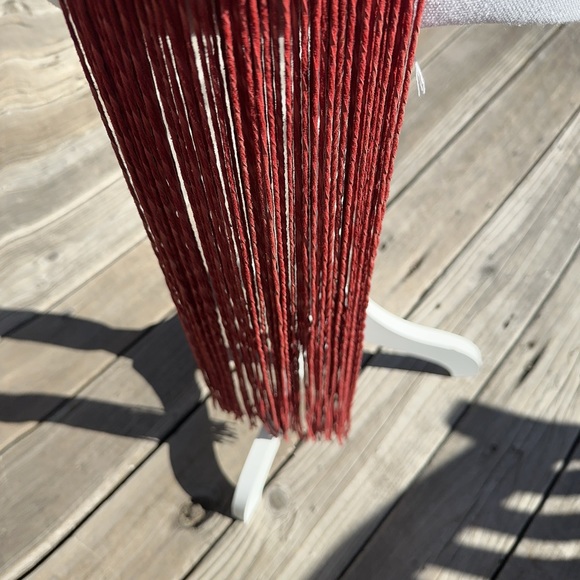 Original handmade fringed leather handbag from Melrose Avenue Boutique - Picture 6 of 7